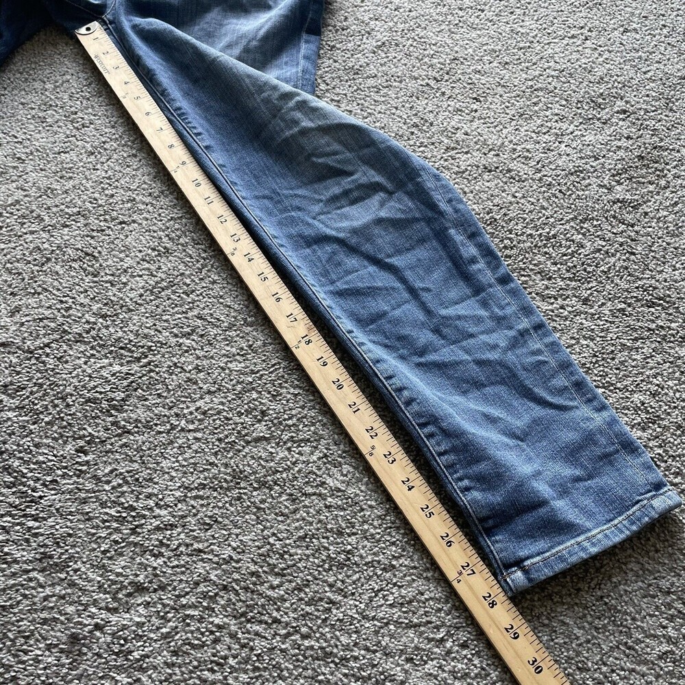Eileen Fisher Skinny Jeans Women’s Size 10 Organic Cotton Stretch Denim Mid Rise - Picture 8 of 9